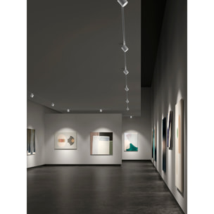 LEDS C4 Proyector TAK 32.8W Blanco Cálido 3000K CRI 92 15.7º ON-OFF Blanco 2893LM Iluminación LED Exterior de Alta Potencia