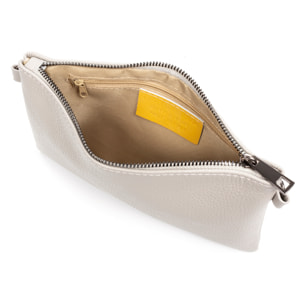 Albenga Borsa a tracolla da donna in pelle autentica rifinitura dollaro