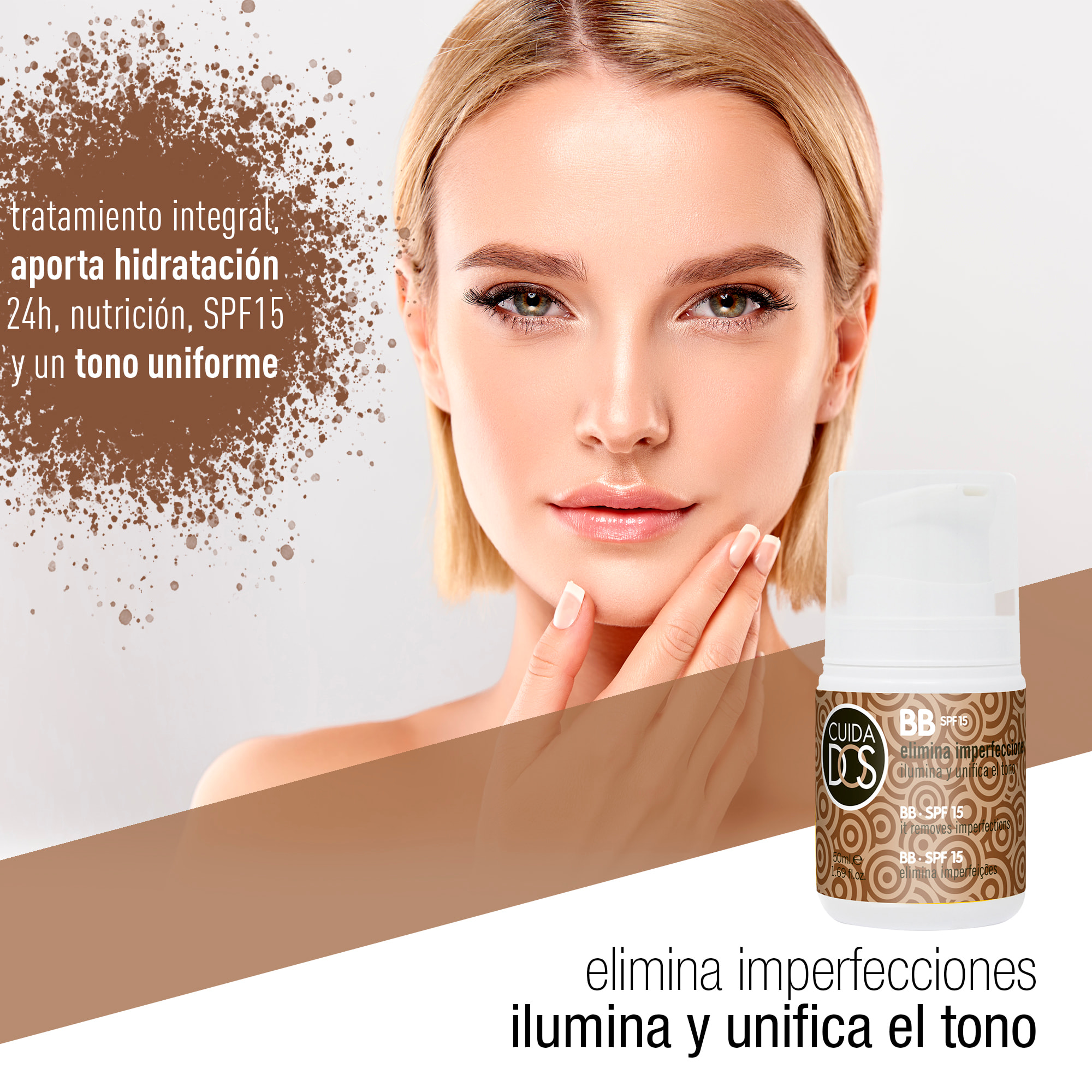 Valquer Crema facial BB Cream SPF 15 - 50 ml