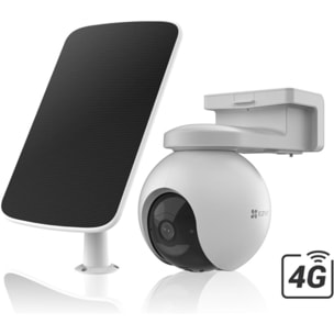 Caméra de surveillance EZVIZ Wifi EB8 2K 4G + panneau solaire