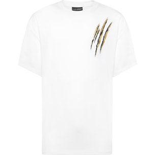 PLEIN SPORT Camiseta de cuello redondo y manga corta SCRATCH