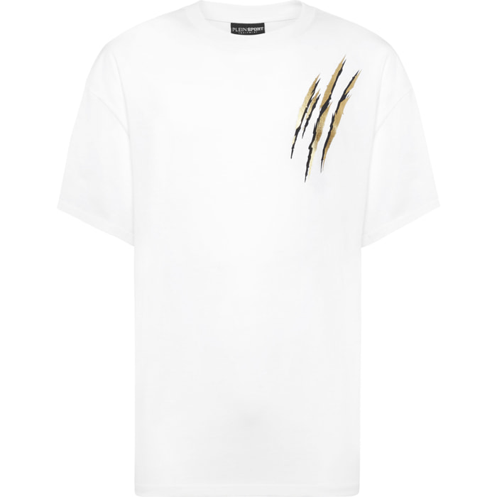PLEIN SPORT Camiseta de cuello redondo y manga corta SCRATCH