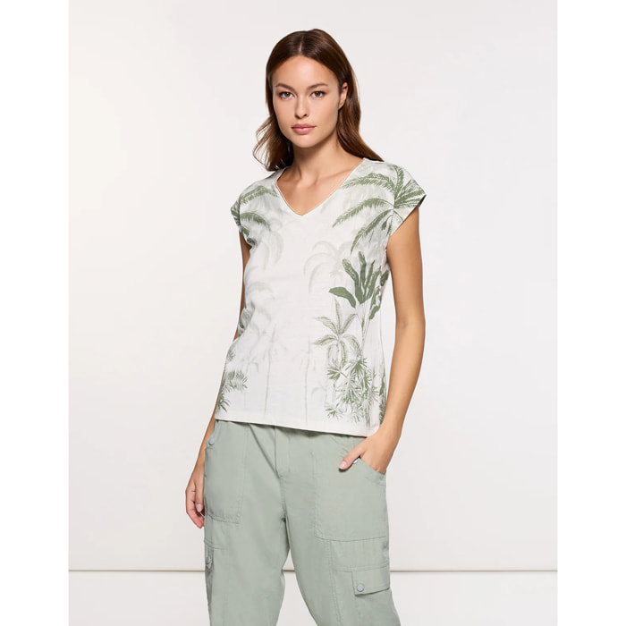 Camiseta Manga Corta Verde - Leaverna