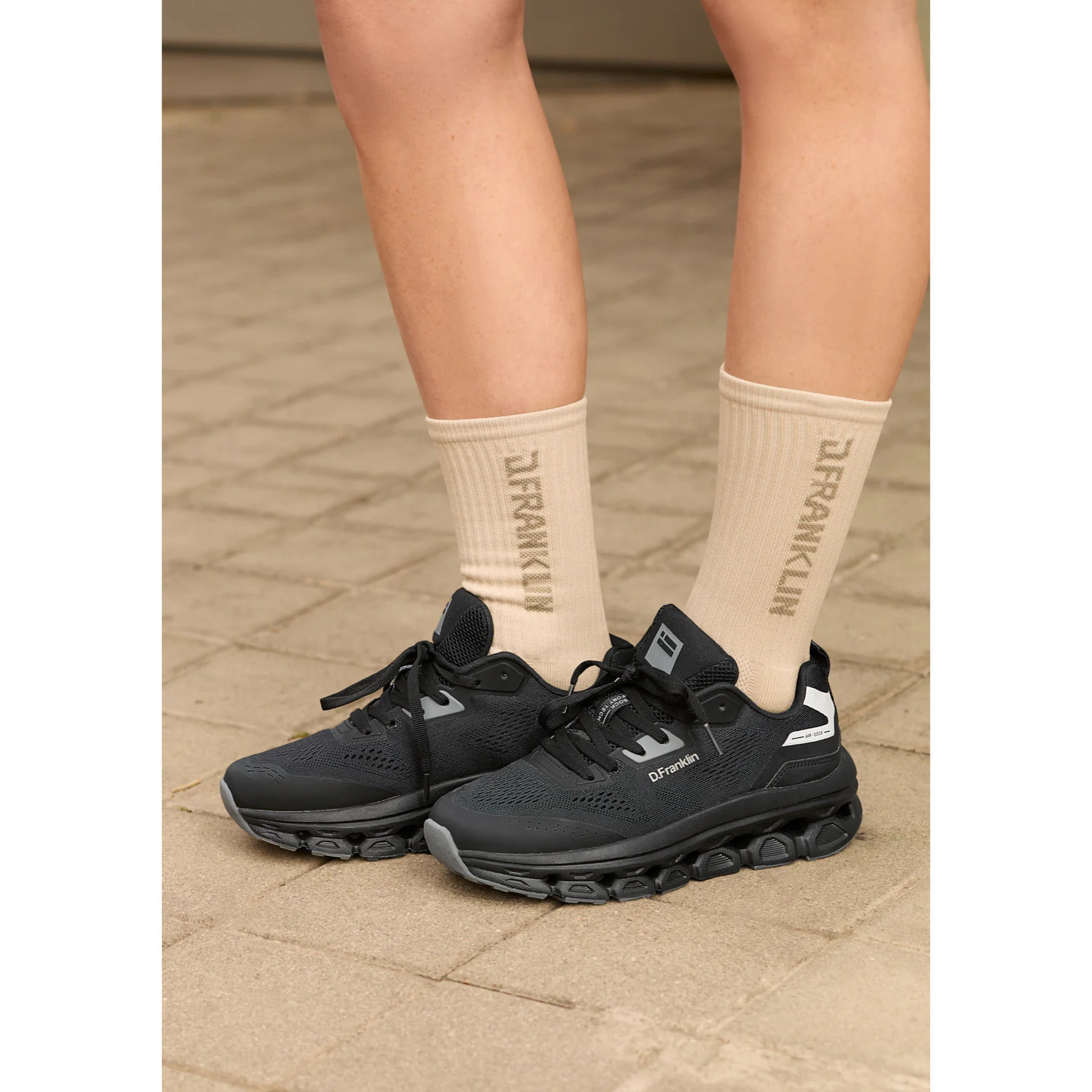 Zapatillas Unisex Aero Dual en Negro D.Franklin