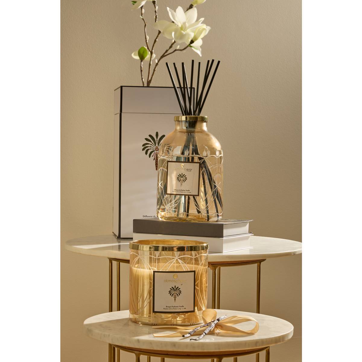 Diffuseur Palmer 1400ml parfum vanille
