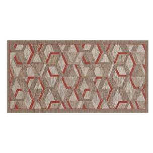 Tappetino Passatoia Per Cucina Fango-Cotto