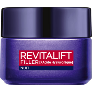 L'Oréal Paris Revitalift Filler Soin Nuit Revolumisant Anti-rides 50ml