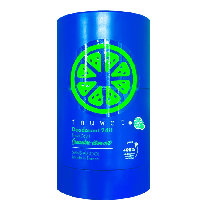 Citron Vert - Déodorant Bleu sans Alcool