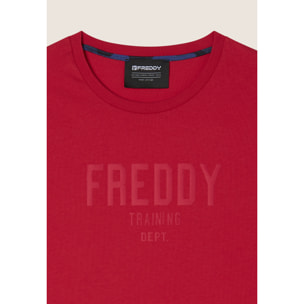 Canotta in Cotone con Stampa frontale in tono colore