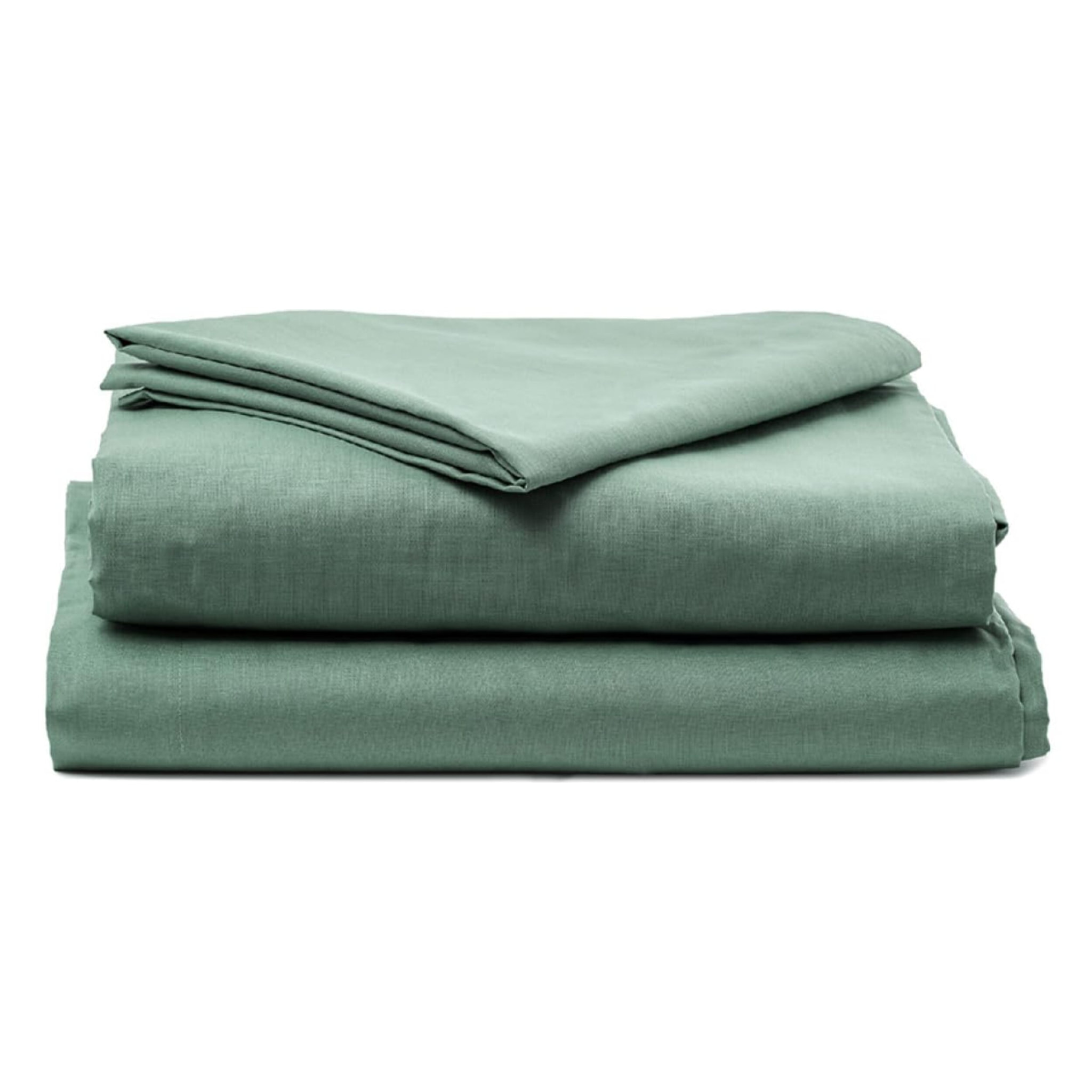 Completo lenzuola in cotone - Verde