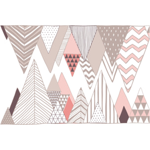 Stickers muraux - Décoration chambre salon - Autocollant Sticker mural géant montagnes scandinaves DIAMANTINA