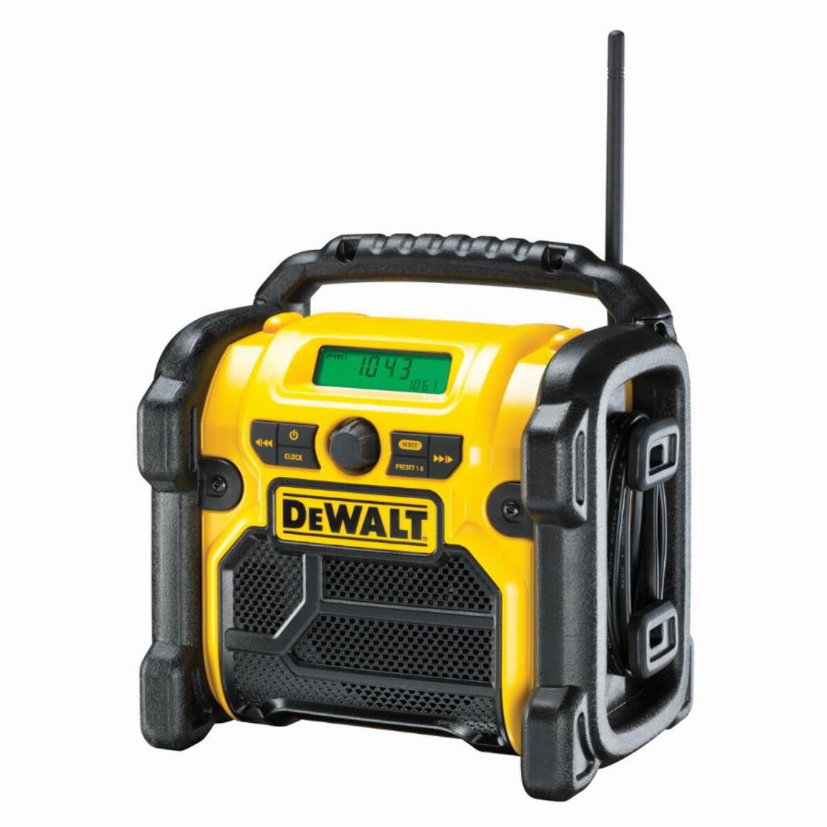 Radio XR Compact FM AM DEWALT - sans batterie ni chargeur - DCR019