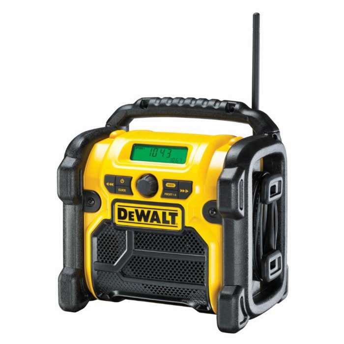 Radio XR Compact FM AM DEWALT - sans batterie ni chargeur - DCR019