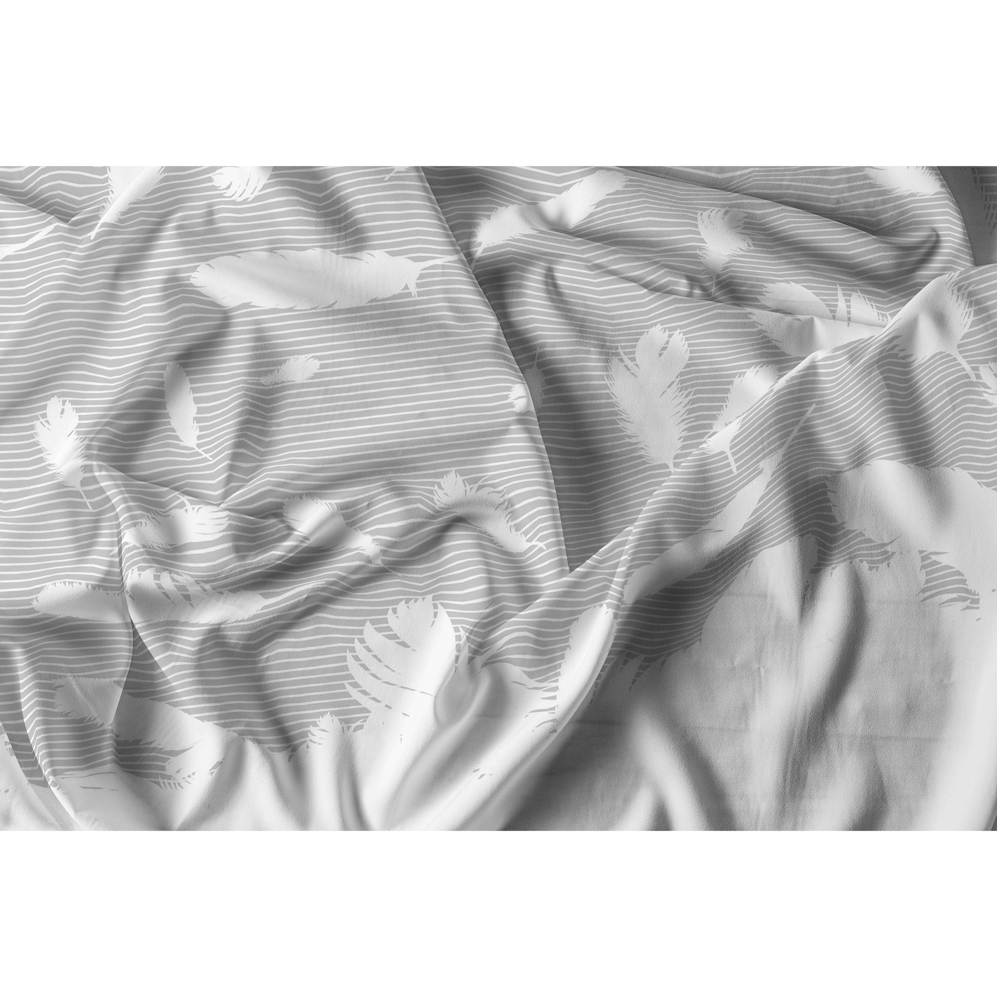 PARURE COPRIPIUMINIO SHINE Stampa Digitale, 100% cotone Made in Italy - MATRIMONIALE