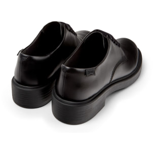 Zapatos de cordones - CAMPER Dean - Negro - Cuero liso
