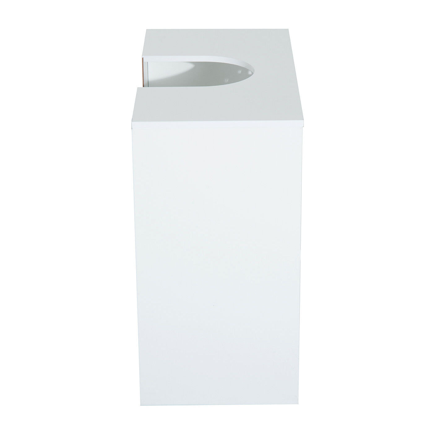 Mueble Bajo Lavabo de Baño Armario de Almacenamiento 60x30x56cm Blanco Madera