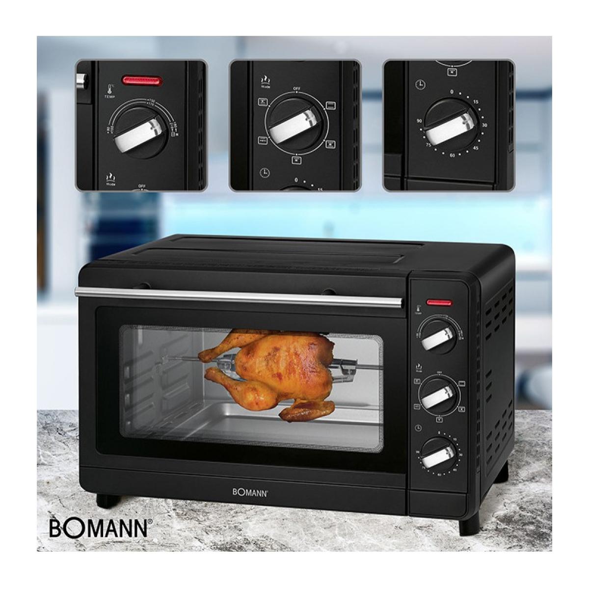 Four multifonction 30L Bomann MBG 6023 CB Noir