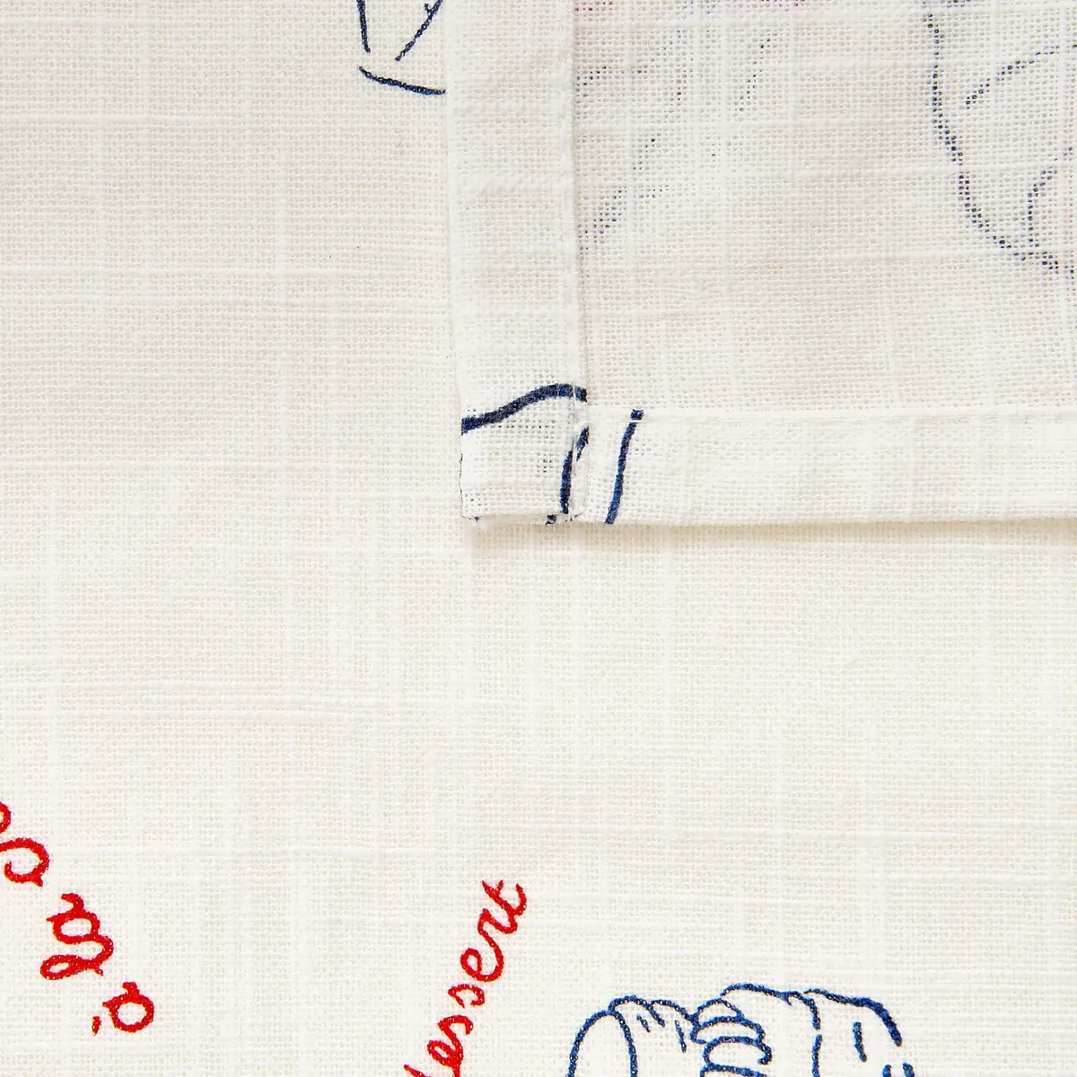 Nappe Fra rectangulaire 140x240cm petit déj