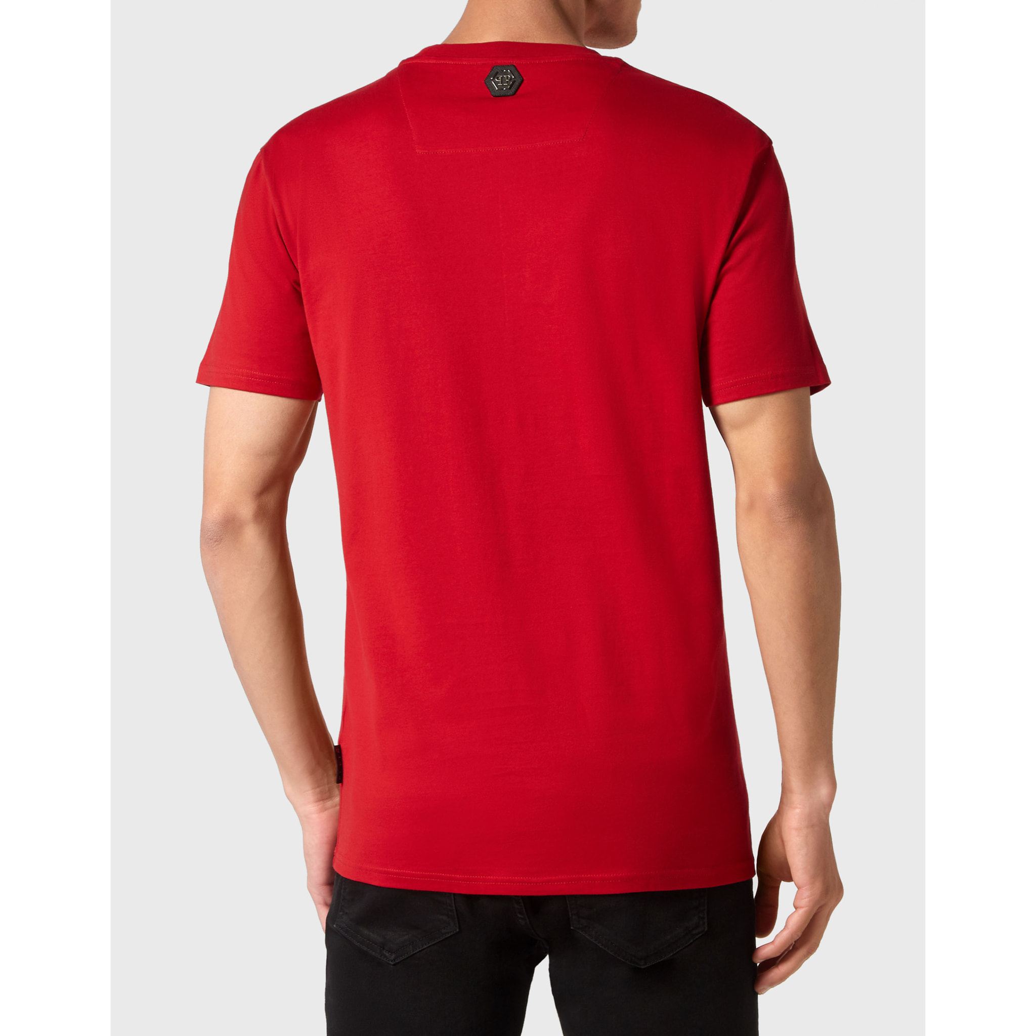 PHILIPP PLEIN T-Shirt Round Neck SKULL&BONES