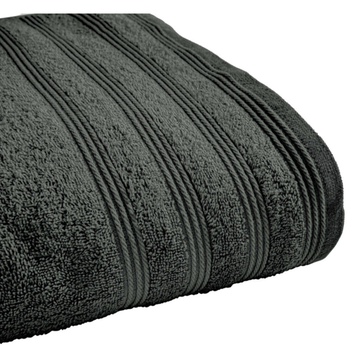 Drap de douche "Spa" 70 x 140 cm / 400 gr/m² - Couleur: "Spa" Ardoise