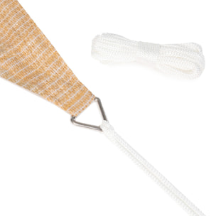 Voile d'ombrage rectangulaire - Beige