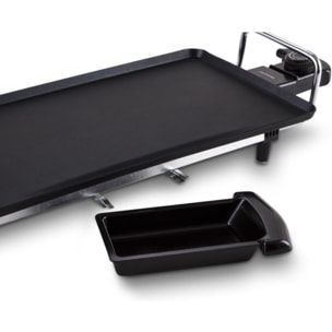 Plancha électrique LIVOO DOM174 noir à poser, 43x23.3 cm