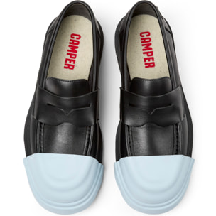 Zapatos de cordones - CAMPER Junction - Negro - Cuero liso