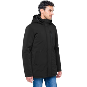 Chaqueta Hot Buttered térmica impermeable Nusakan negro