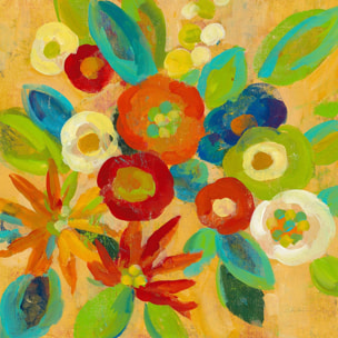 Tableau flower market Tableau alu Dibond