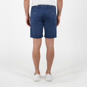 Bermuda con pence tasca america in cotone satin