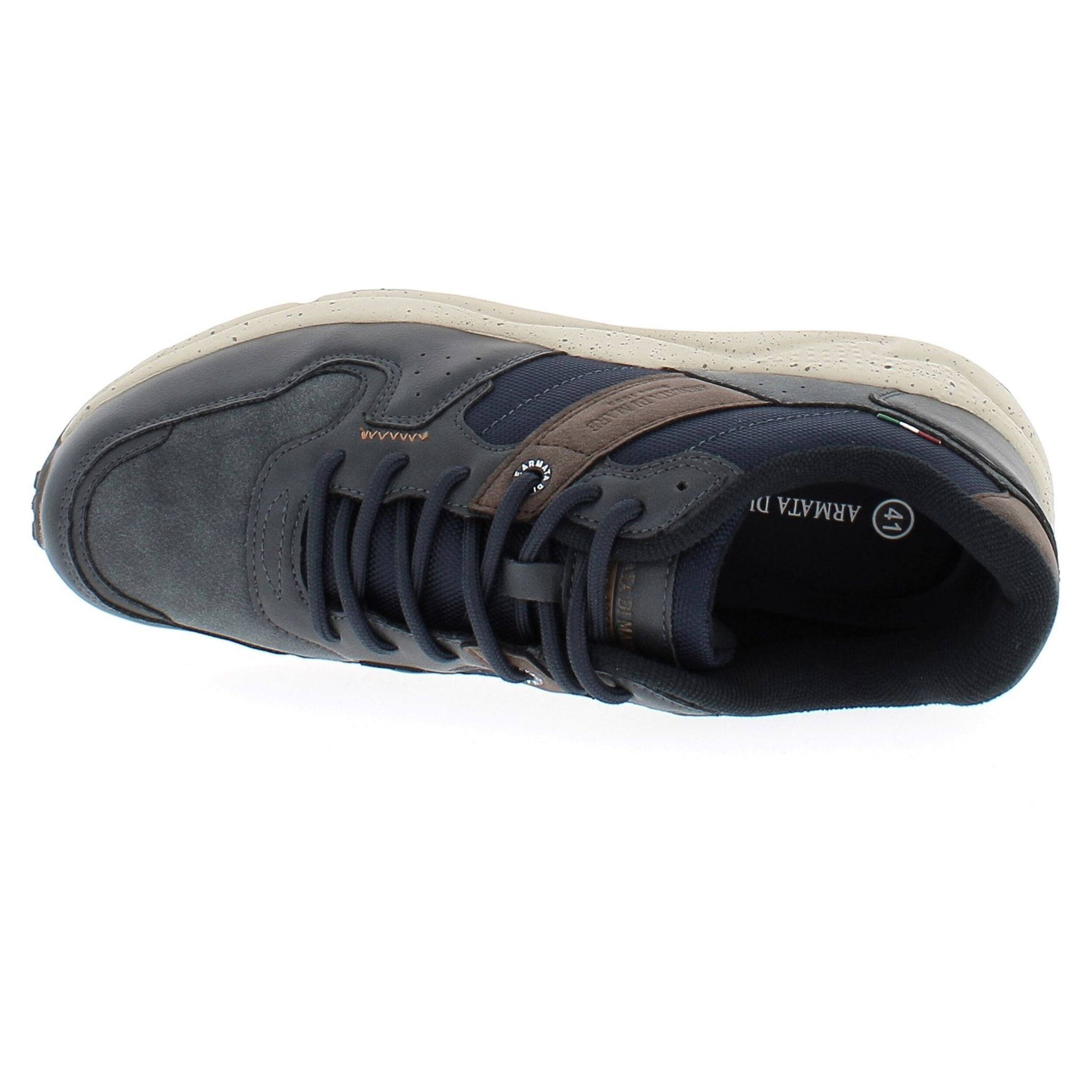 Armata di Mare Scarpe Uomo Sneakers Casual Stringate con Soletta Rimovibile in Memory Foam AMU 2L836 Navy