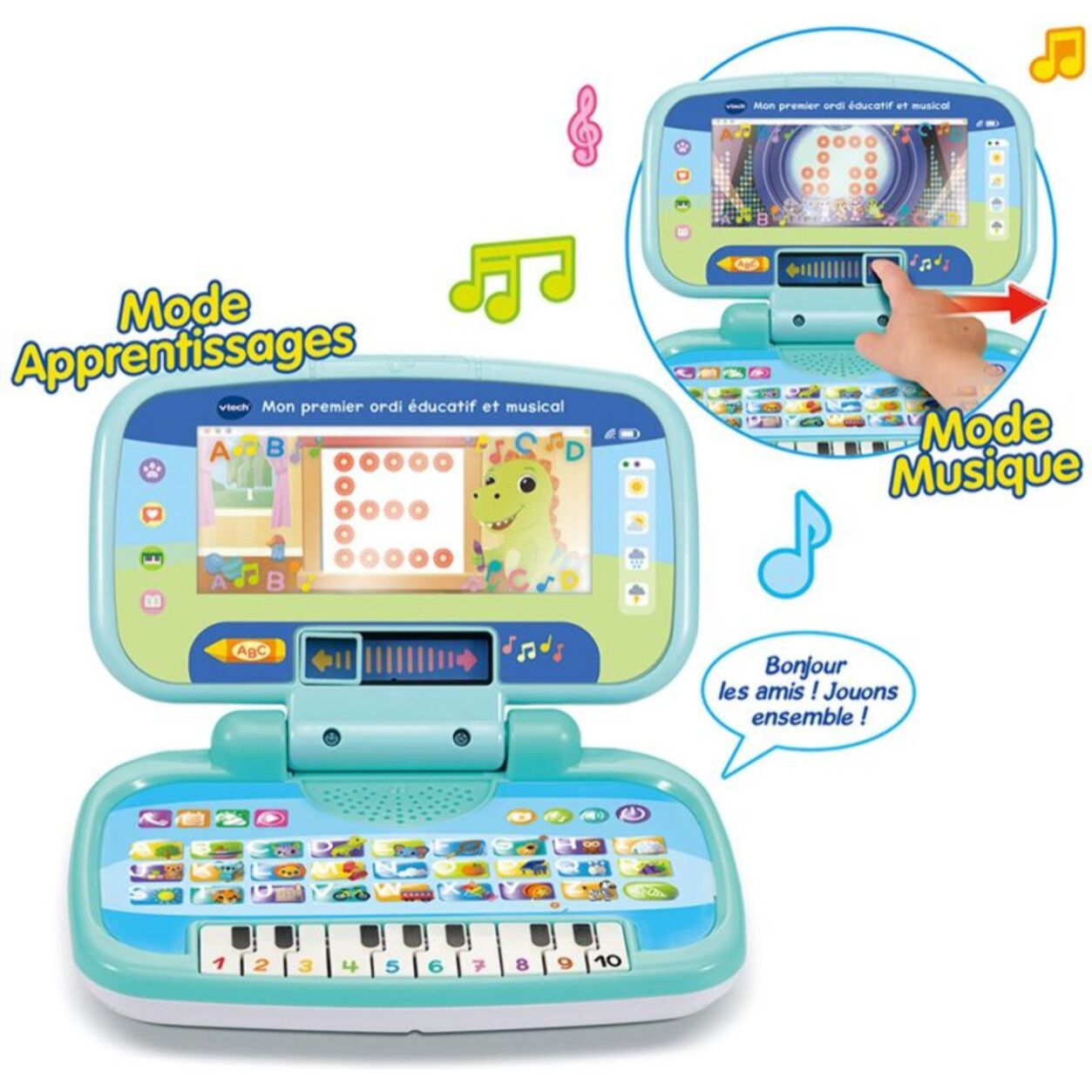Ordinateur enfant VTECH Mon premier ordi éducatif et musical