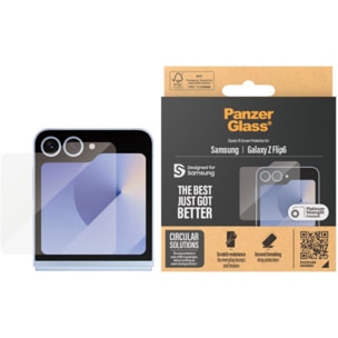 Protège écran PANZERGLASS Samsung Z Flip6 protège écran Classic