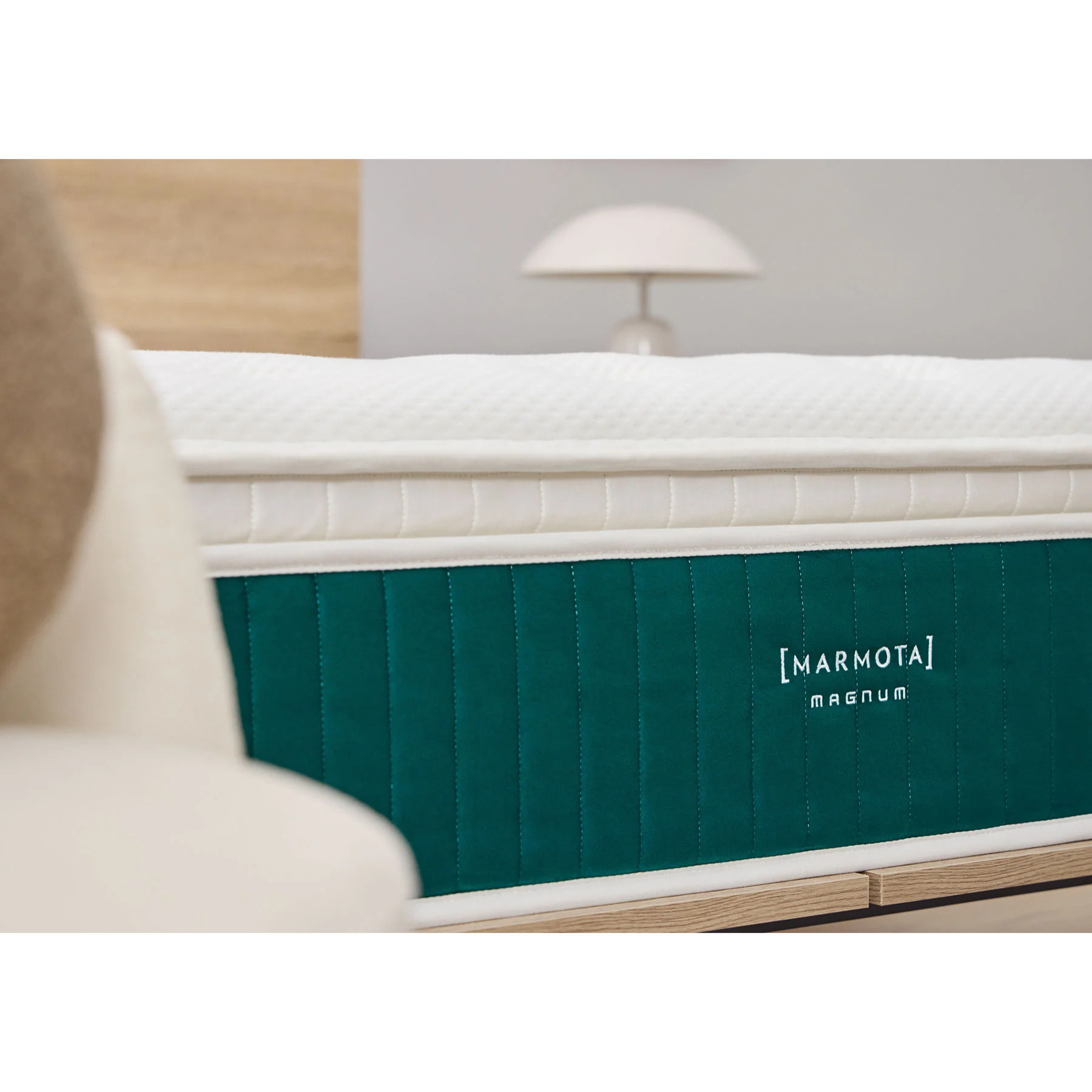 Colchón El Hybrid Magmum - Magnum Pillow con fibra, espumas, micromuelles y látex Talalay - Altura ±34cm