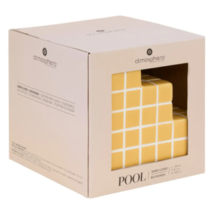 Serre-livres Pool 14,9x8,1x14,9cm jaune