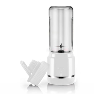 Batidora portátil HD-03-01 de 420 ml con potente motor de 240W y batería recargable de 4000mAh.