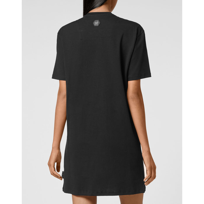 PHILIPP PLEIN Camiseta Vestido Corto SKULL