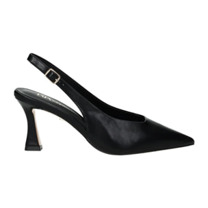 Décolleté sling back Donna Tata Italia Nero