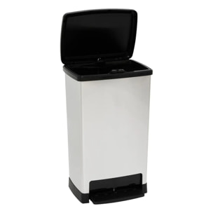 Poubelle 50L à pédale