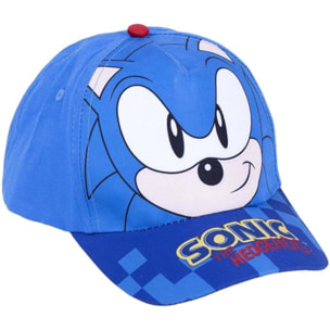 Set gafas de sol y gorra sonic - talla de 2 a 5 años - protección uv 400 y filtro de categoría 3 - gorra infantil con velcro ajustable