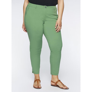 Fiorella Rubino - Pantaloni dritti stretch - Verde