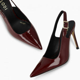 ZAPATOS DE SALÓN BURDEOS ZETESI