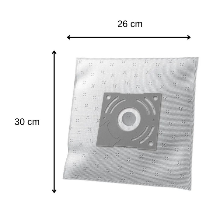 Lot de 8 sacs aspirateur Samsung TopFilter