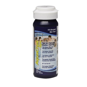 50 Bandelettes d'analyse AQUACHECK Spa 6 en 1 - 552244