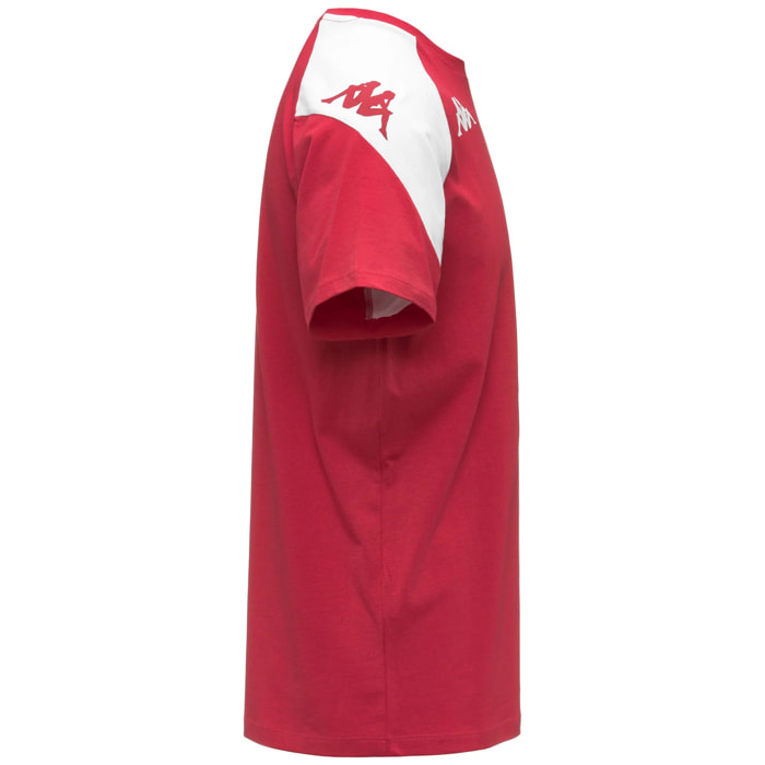 Kappa - T-Shirts & Top Uomo Rosso - Kappa4Football Laccio