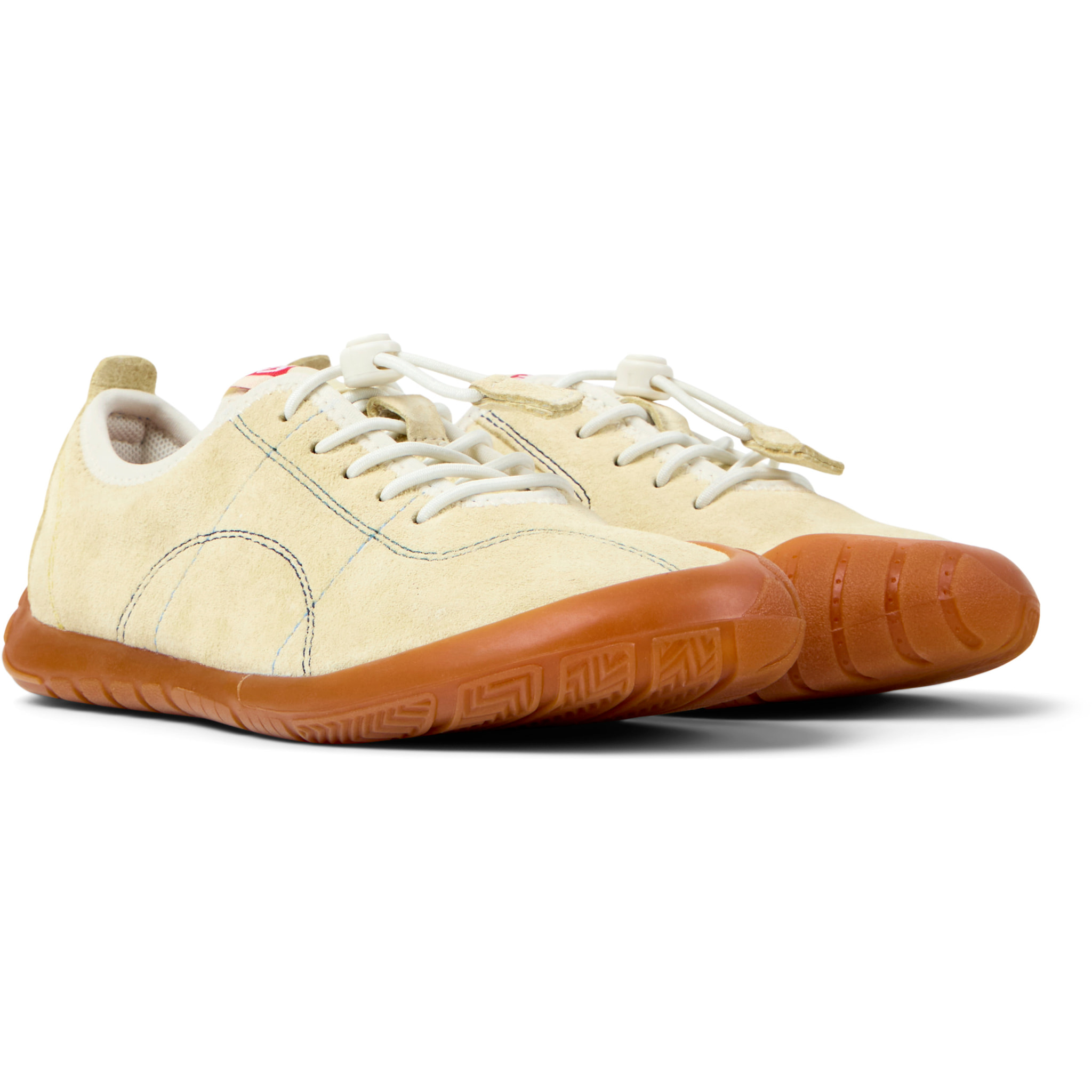 Sneakers - CAMPER Peu Path Kids Twins - Giallo - Pelle nabuk