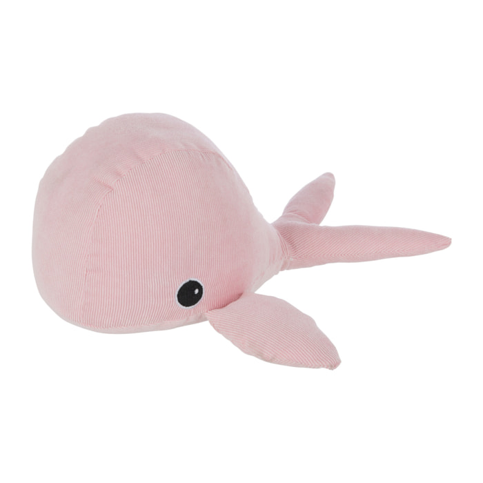 J-Line butoir de porte Baleine - textile - rose