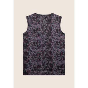 Canotta uomo tecnica con grafica logo