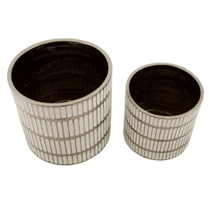 P/VASI COPPIA RAY CM Ø 22,5X24-18x19