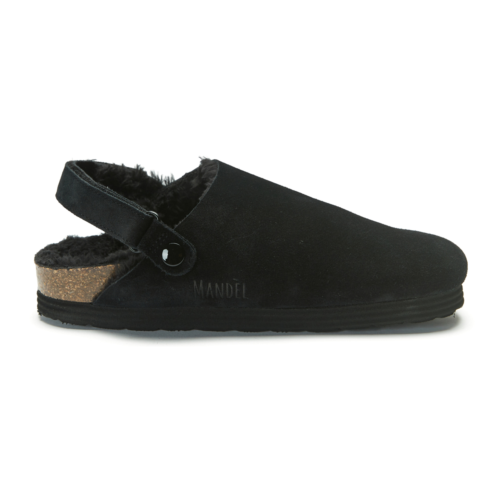 Sabot Mandèl Suede Nero
